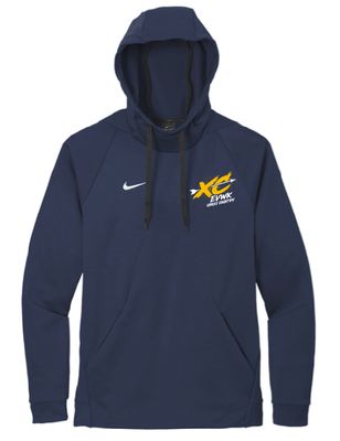 EVWK Cross Country Nike Therma-FIT Pullover Fleece Navy Hoodie