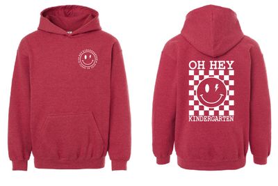 Nook Exclusive: Oh Hey Kindergarten Tultex Youth Hoodie