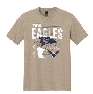 Eagles District Perfect Tri Tee--Youth Sizes Available--4 Color Options