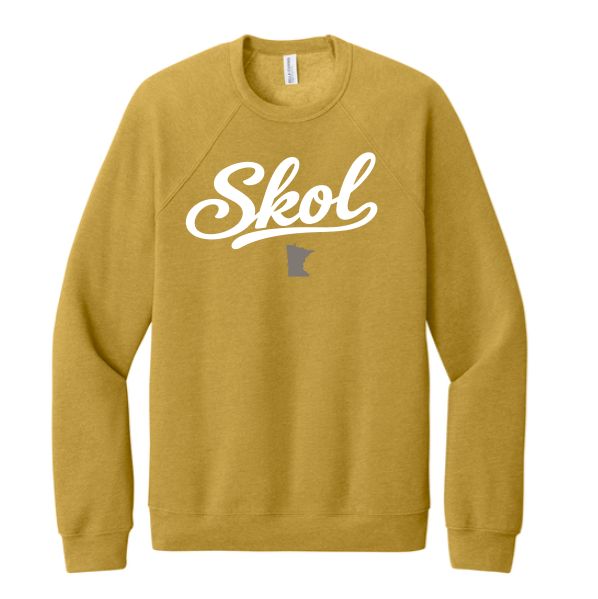 Skol Bella Canvas Crewneck-Youth &amp; Adult Sizes Available-3 Color Options