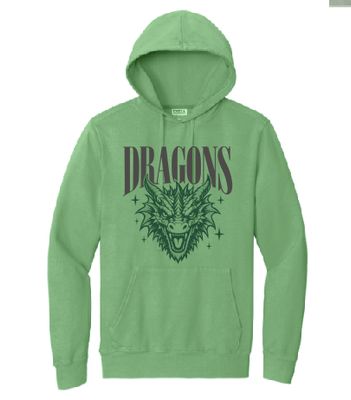 Dragons Beach Wash® Garment-Dyed Pullover Hoodie-Safari