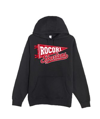 Spartans Lane Seven Unisex Pullover Hooded Sweatshirt--2 Color Options--Youth Sizes Available