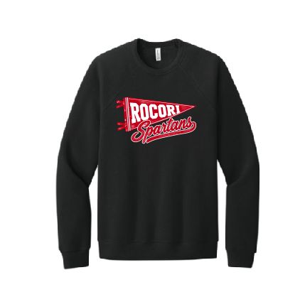 Spartans Bella Canvas Crewneck-4 Color Options-Youth Sizes Available