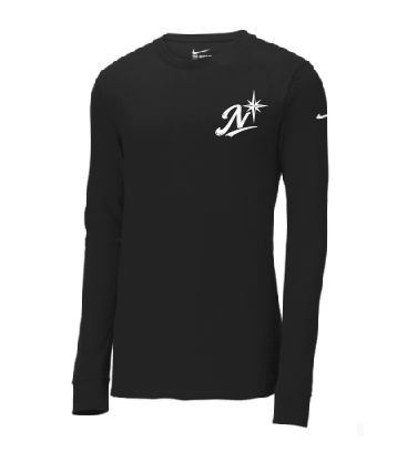 North Star Nike Dri-FIT Cotton/Poly Long Sleeve Tee--2 Color Options