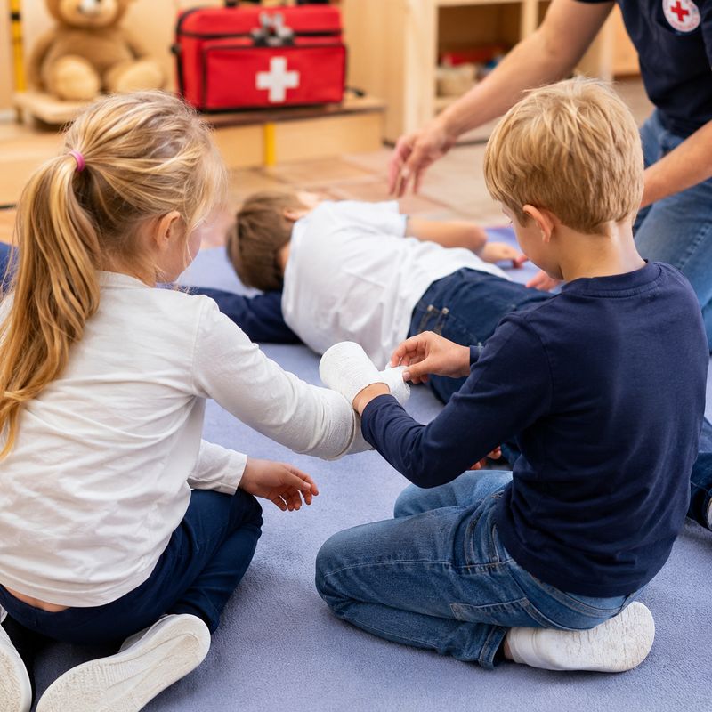 Erste-Hilfe-Kurse für Grundschulkinder