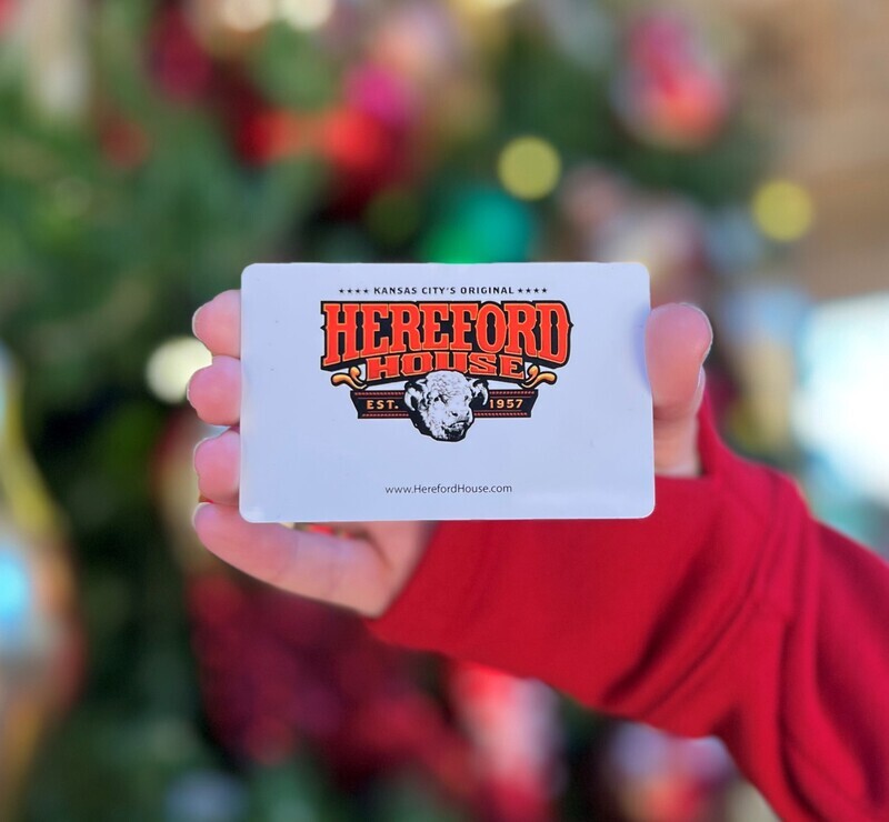 Hereford House Gift Card: Holiday  Promotion