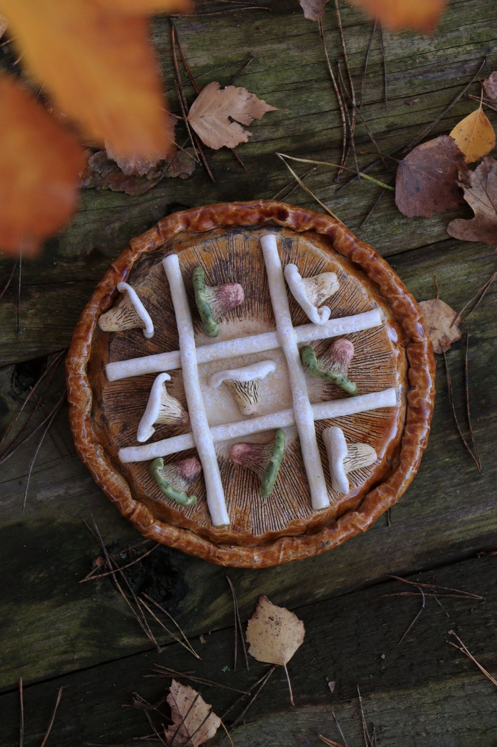 Gra Kółko i Krzyżyk - Grzybki