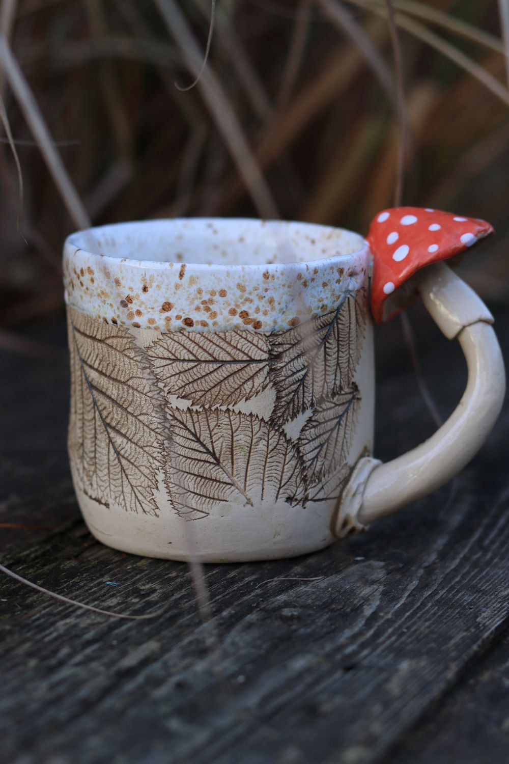 Kubek Jeżyna z Muchomorem