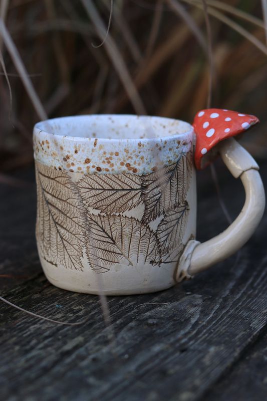 Kubek Jeżyna z Muchomorem