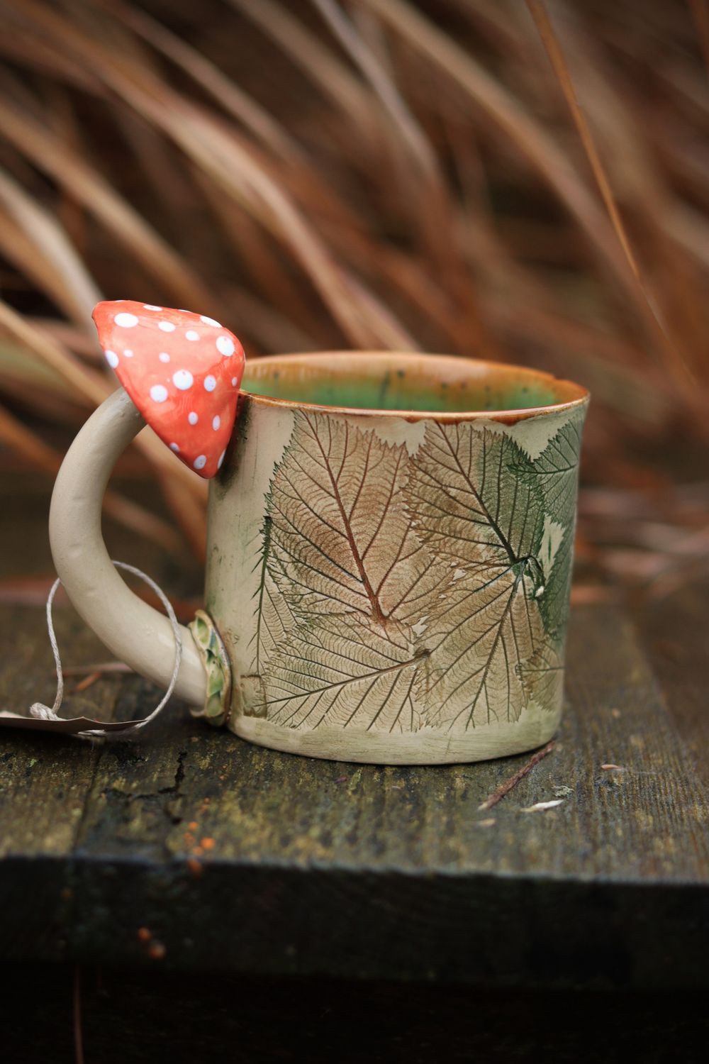 Kubek Jeżyna z Muchomorem