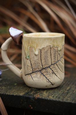 Kubek Paproć z Grzybkiem