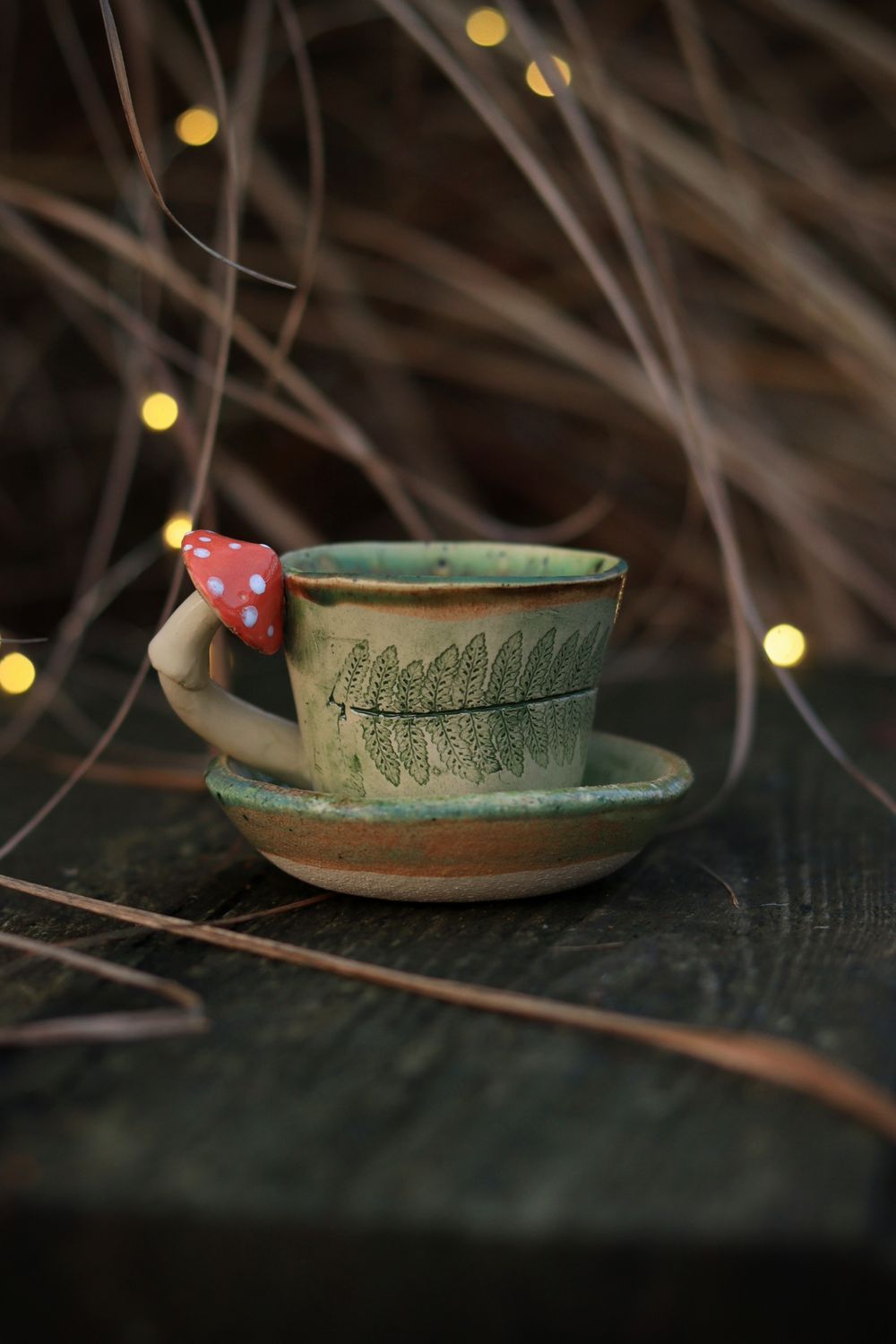 Espresso Paproć z Muchomorem