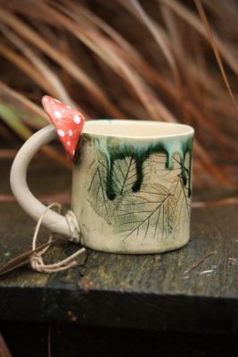 Kubek Jeżyna z Muchomorem