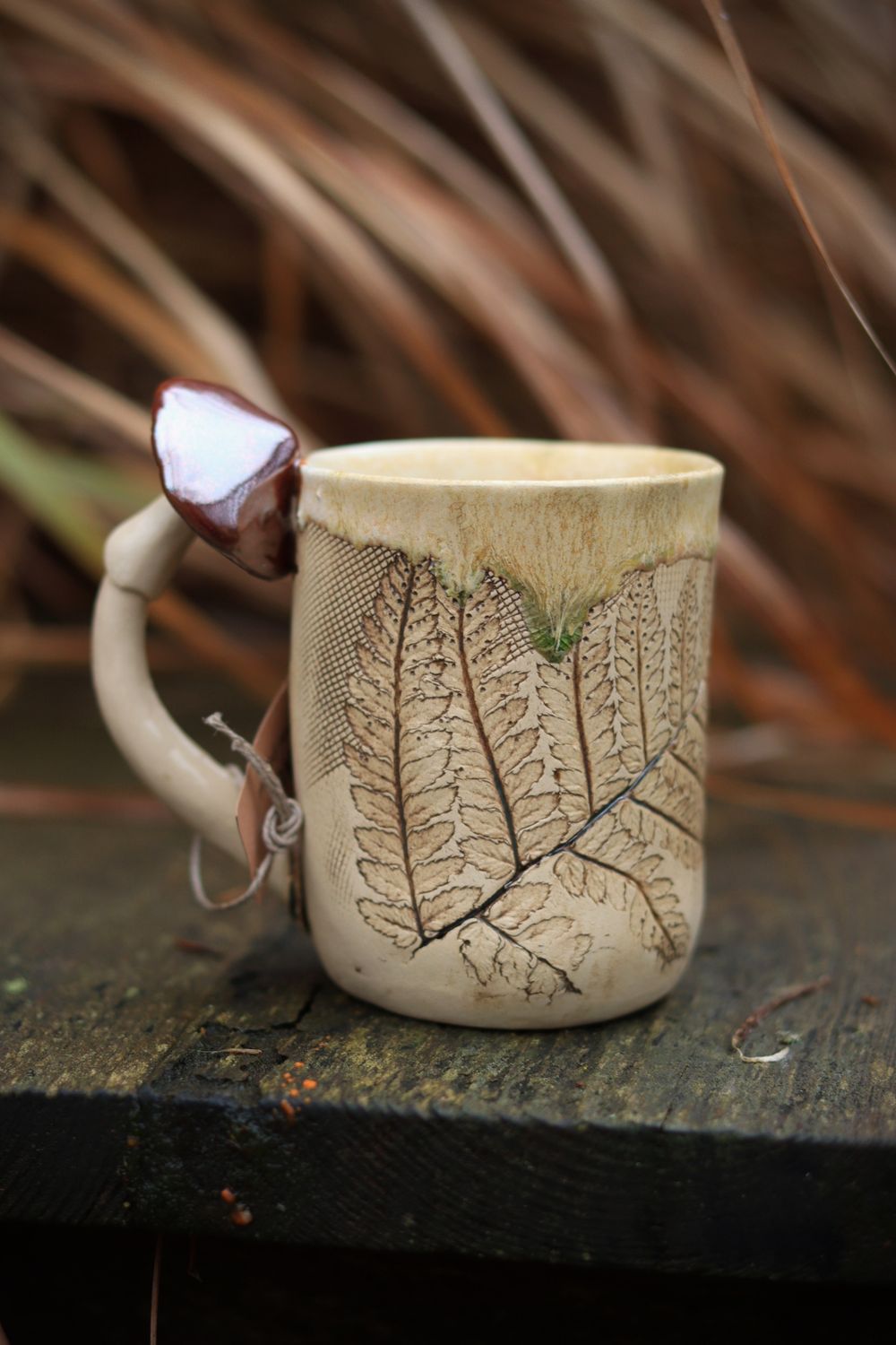 Kubek Paproć z Grzybkiem