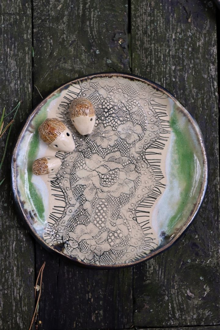 Talerzyk z Jeżykami