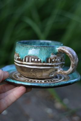 Filiżanka Szmaragdowa