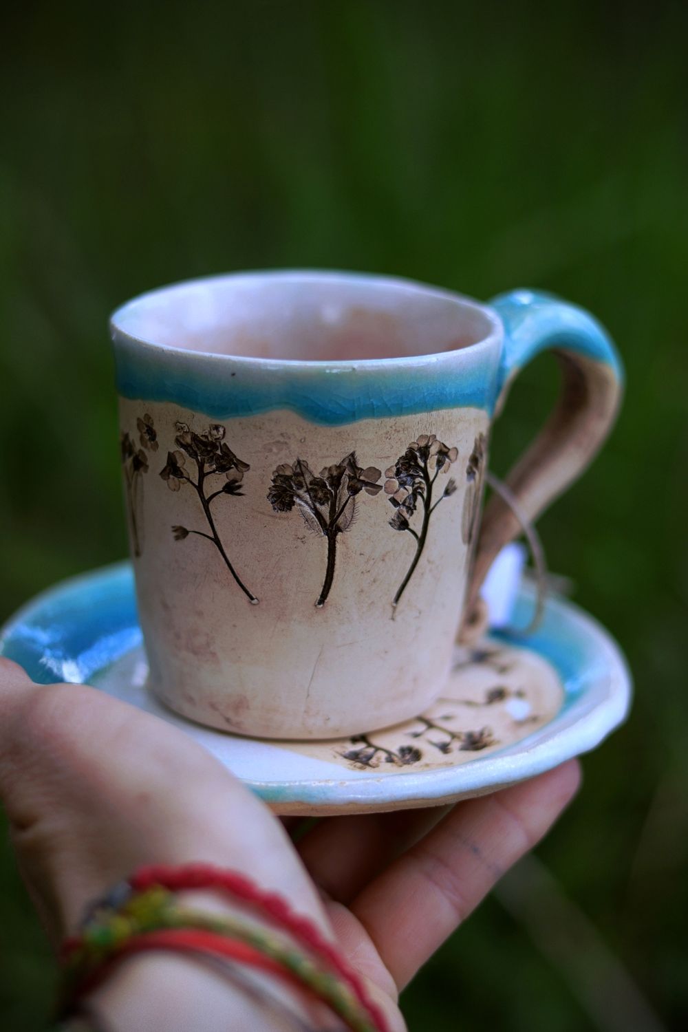 Filiżanka Niezapominajki