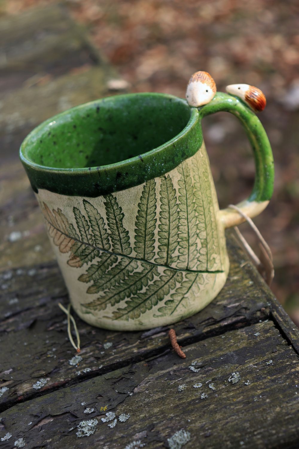 Kubek Paproć z Jeżykami