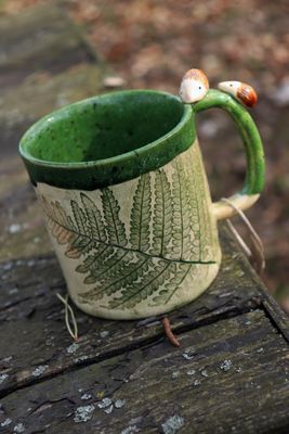 Kubek Paproć z Jeżykami