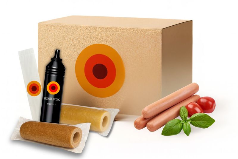 Schinkenwurst Schwein Paket