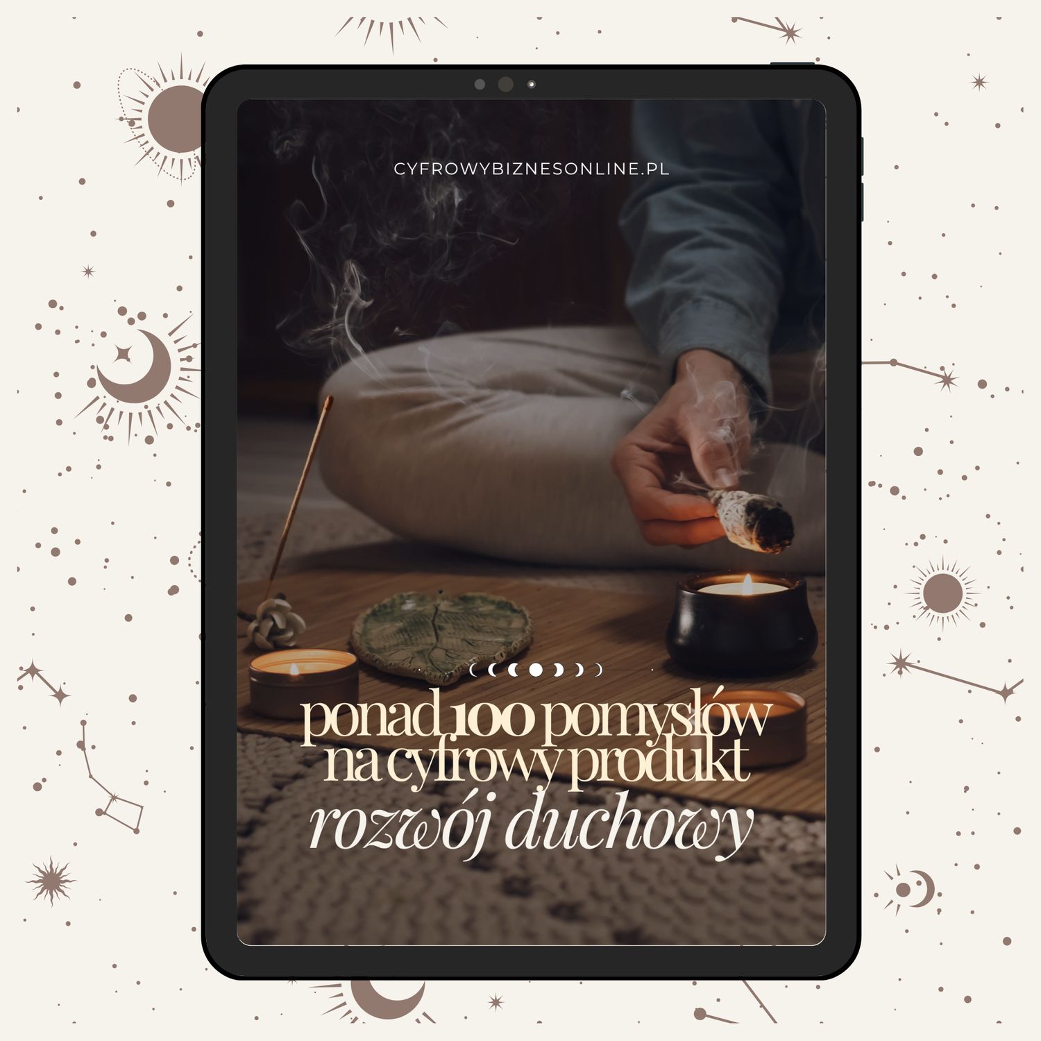 Ponad 100 pomysłów na cyfrowy produkt z obszaru rozwoju duchowego| EBOOK