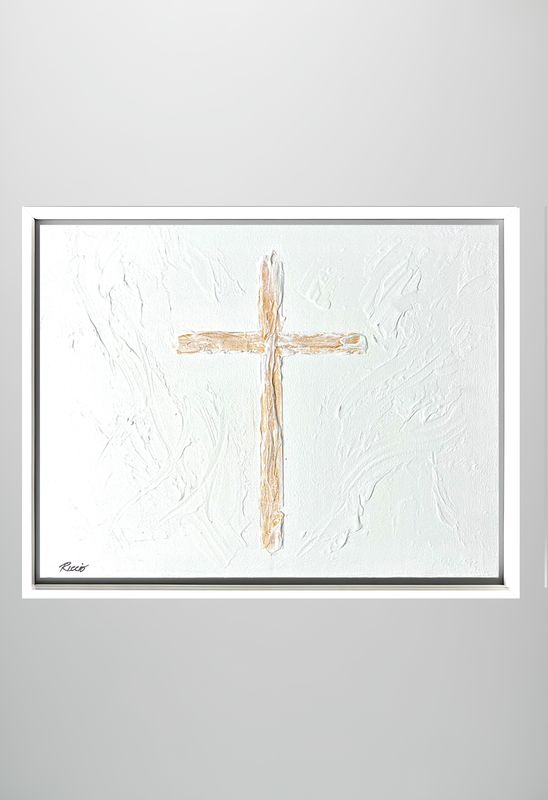 La Croix d&#39;Or ; Dimensions : Premium collection 3D,  39.4 x 31.8 cm | 15.5&#39;&#39; x 12.5&#39;&#39;