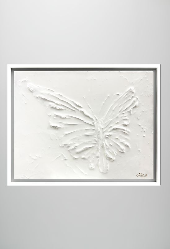 Le Papillon: Premium collection 3D, Dimensions : 39.4 x 31.8 cm | 15.5&#39;&#39; x 12.5&#39;&#39;
