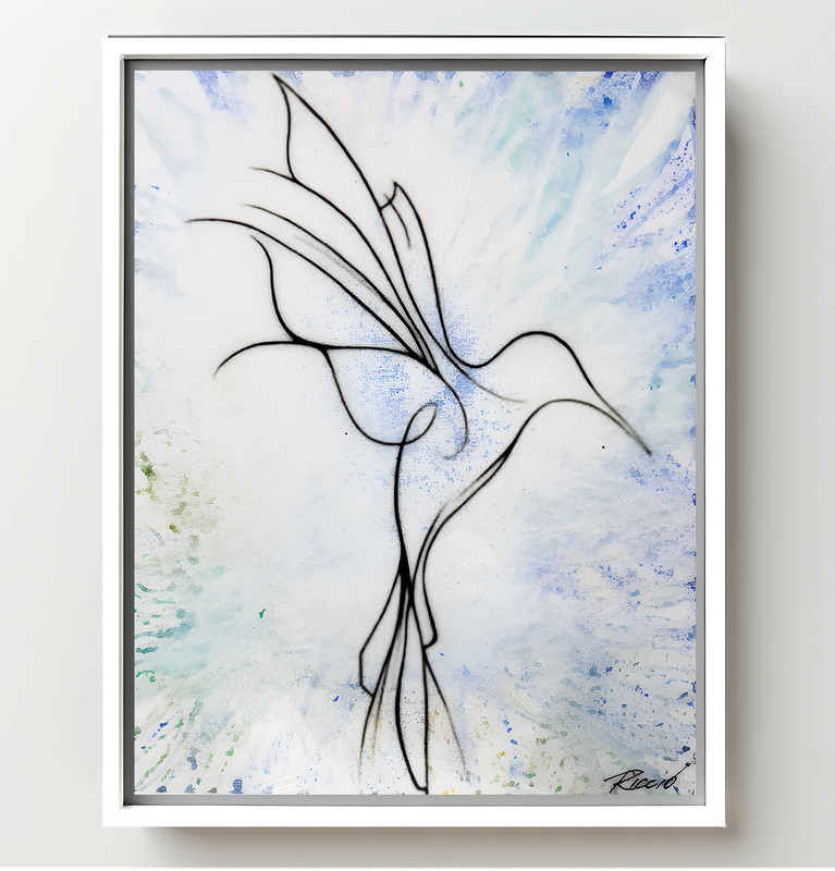 L’Envol, ​Dimensions : 39.4 x 31.8 cm | 15.5&#39;&#39; x 12.5&#39;&#39;