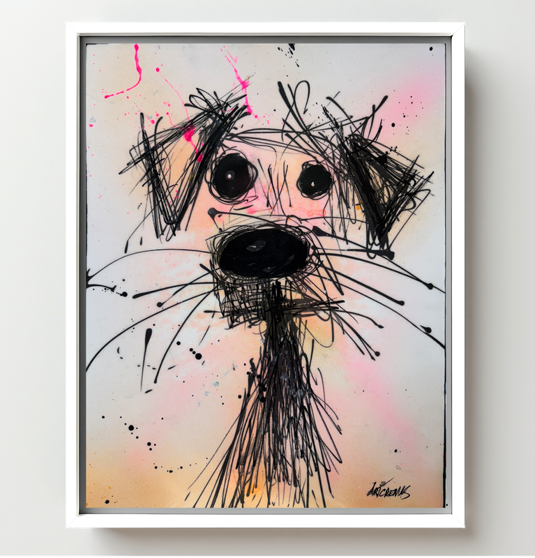 P’tit bonheur, Dimensions : 31.8 x 39.4 cm | 12.5&#39;&#39; x 15.5&#39;&#39;