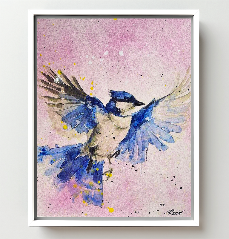 Zéphyr du matin, ​Dimensions : 31.8 x 39.4 cm | 12.5&#39;&#39; x 15.5&#39;&#39;