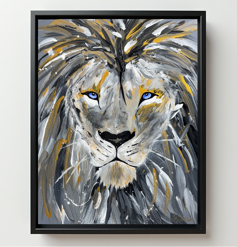 Lumière du roi, Dimensions  31.8 x 39.4 cm | 12.5&#39;&#39; x 15.5&#39;&#39;