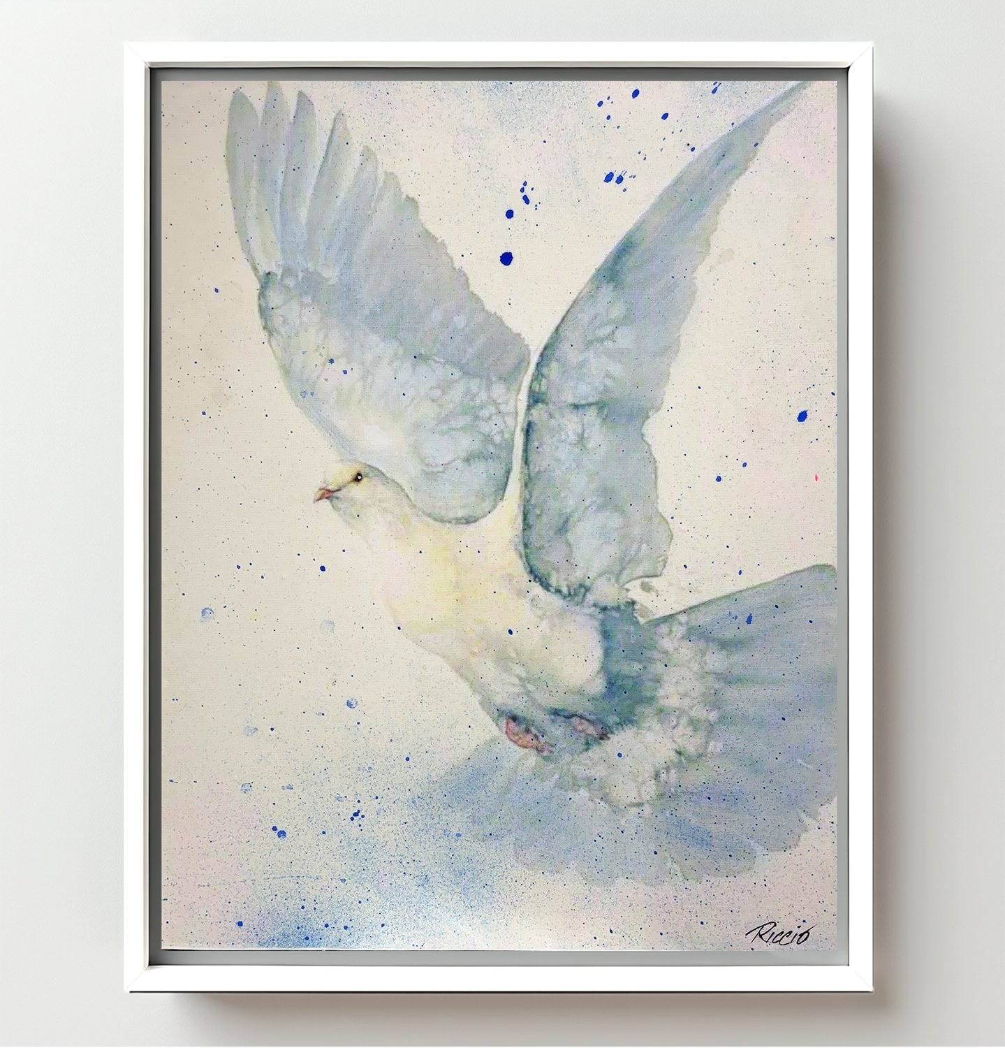 Danse dans le vent, ​Dimensions : 31.8 x 39.4 cm | 12.5&#39;&#39; x 15.5&#39;&#39;