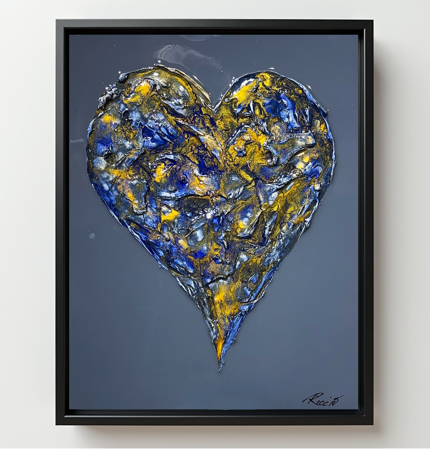 Color Heart, Dimensions : Premium collection 3D, 31.8 x 39.4 cm | 12.5&#39;&#39; x 15.5&#39;&#39;