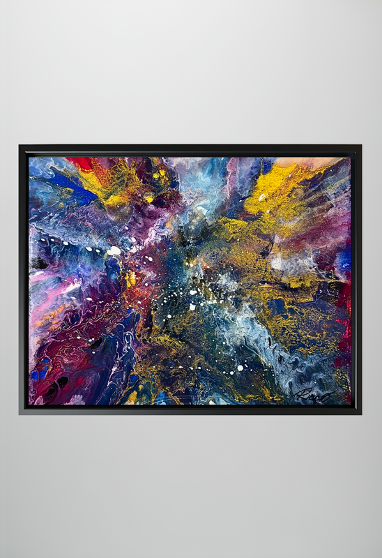 Émanence  : Dimensions : 39.4 x 31.8 cm | 15.5&#39;&#39; x 12.5&#39;&#39;