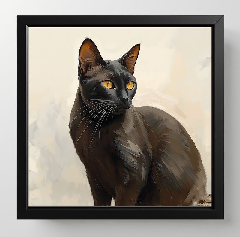 Bombay, Dimensions : 10 in × 10 in = 25.4 cm × 25.4 cm