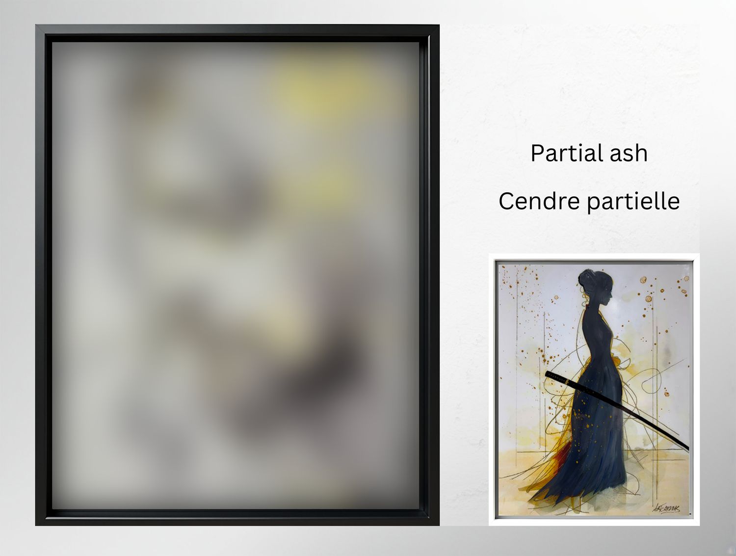 Samurai, Dimensions : 21 x 16.5 cm | 8 1/4'' x 6 1/2''