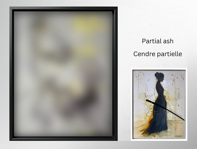 Samurai, Dimensions : 15,24×15,24 cm | 6''×6''