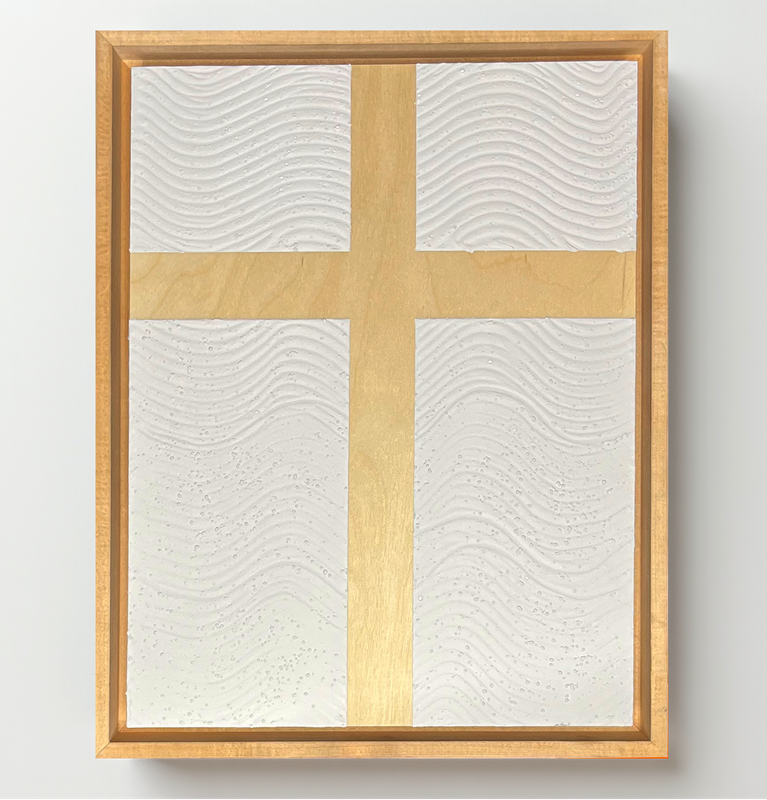 Axe du silence, Dimensions  31.8 x 39.4 cm | 12.5'' x 15.5''