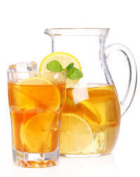 Black Iced Tea with Lemon