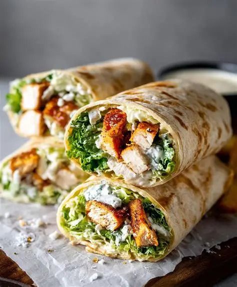 Chicken Ceasar Wrap Serves (10)