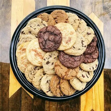 Cookie platter serves 10