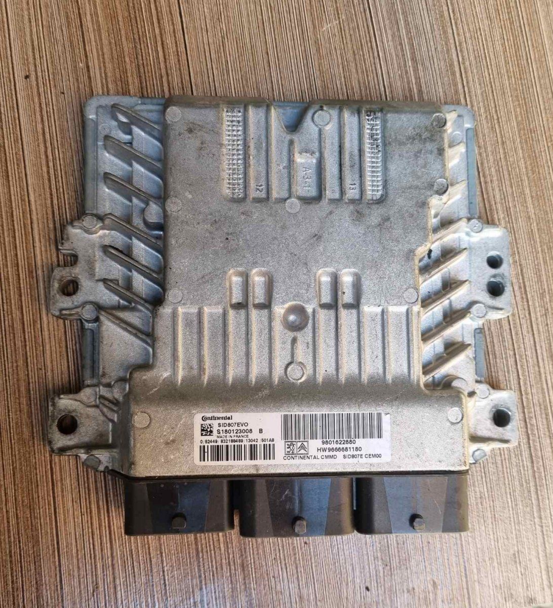 9801622880 Engine Control Unit / module (ECU) PEUGEOT 508 I (W23) (2010-2018)