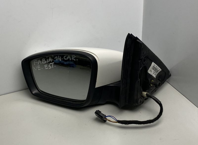 P6V1857407 Mirror left SKODA FABIA III (NJ3) (2014-2021)