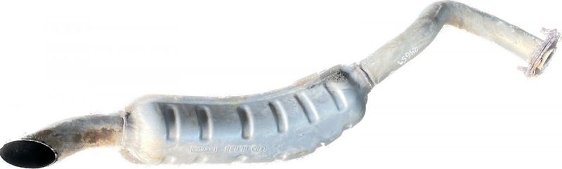 Exhaust rear silencer (muffler) KIA SORENTO I (JC) (2002-2009)