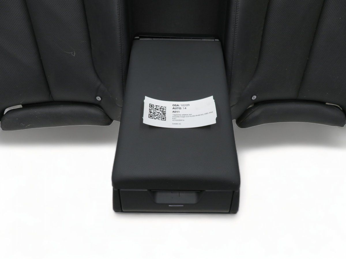 A21592015479D15 A2159201547 A2159200016 A21597014309D15 A2159701430 Rear Seat Back Cushion MERCEDES-BENZ S-CLASS Coupe (C215) (1999-2006)