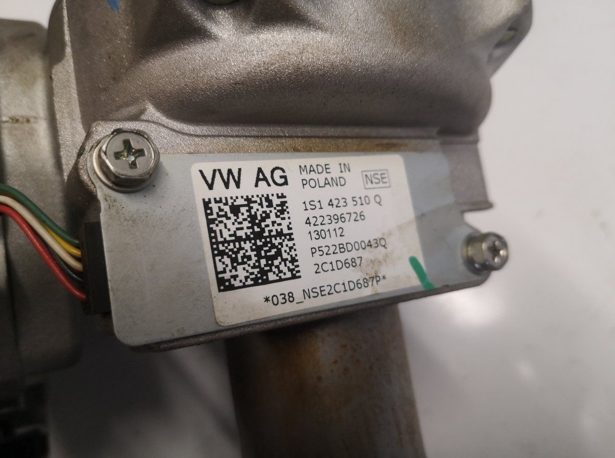 1S1909144F EA5CEC030 P522BD0043Q 422396726 Steering Column VW UP (12, BL) (2011-2023)