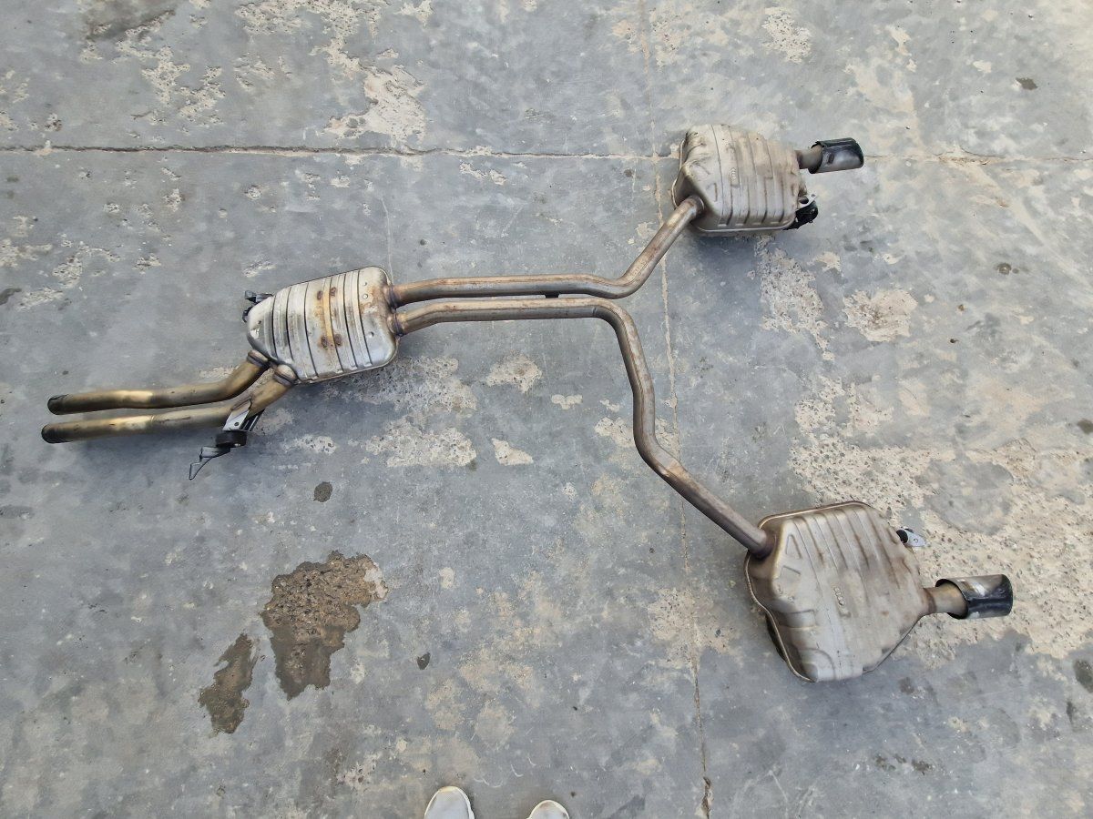 4G0253411 4G0253181AC Exhaust rear silencer (muffler) AUDI A6 / A6 ALLROAD (C7, 4G) (2010-2018)