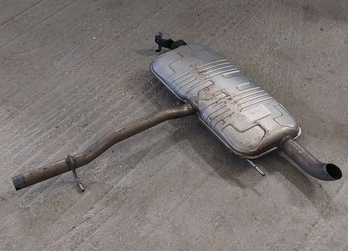 7N0253611M 7N0120D Exhaust rear silencer (muffler) VW SHARAN II (7N) (2010-2022)