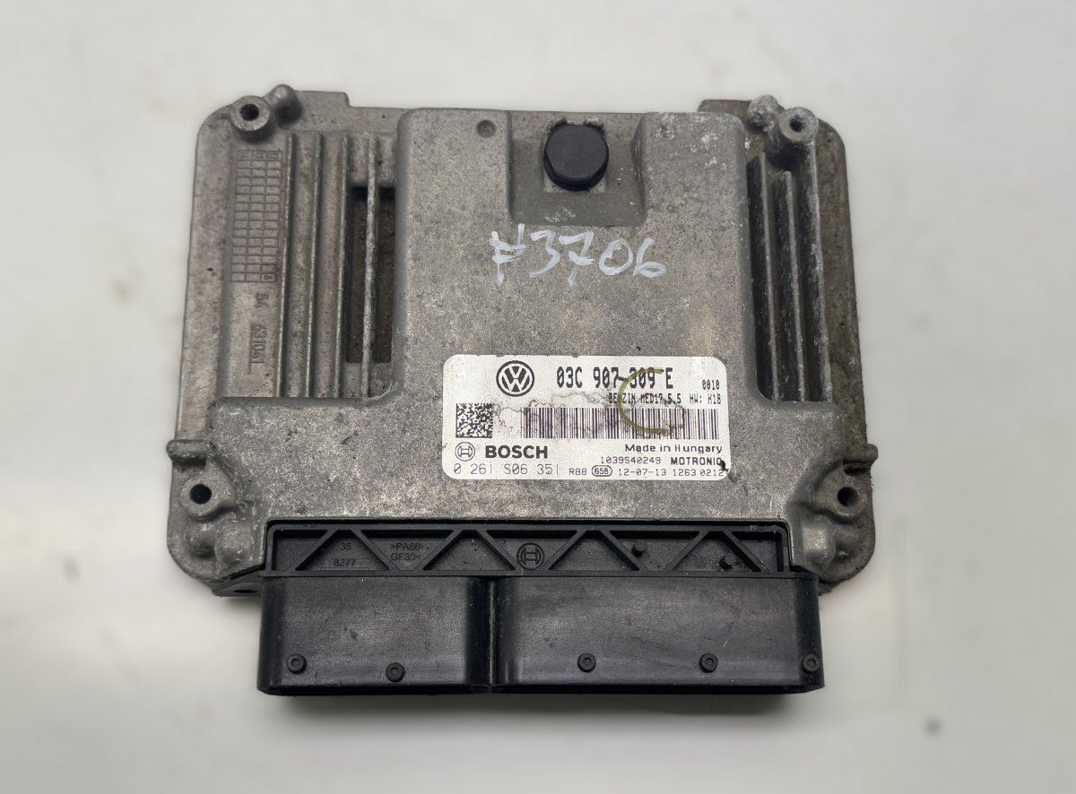 03C907309E 0261S06351 Engine Control Unit / module (ECU) VW PASSAT B7 / ALLTRACK (2010-2015)