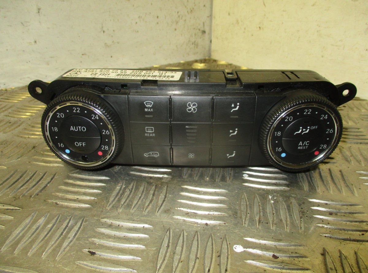 5HB964914-33 Heater control panel MERCEDES-BENZ ML-CLASS (W164) (2005-2011)